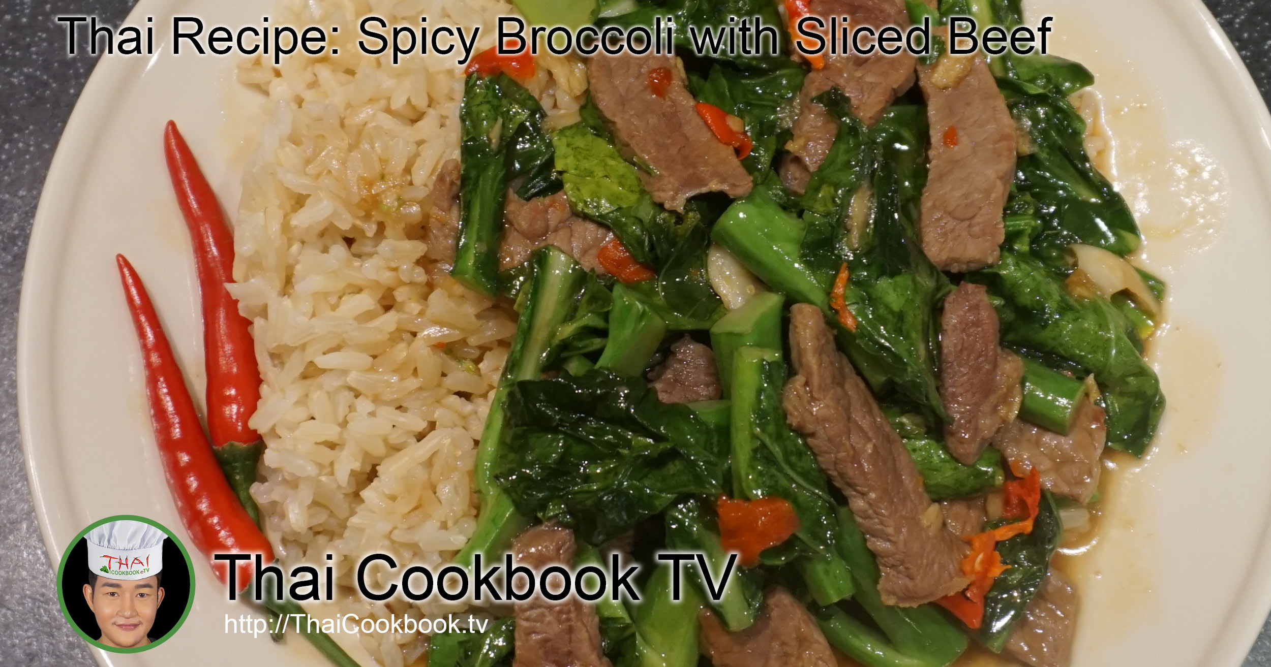 Authentic Thai Recipe for Spicy Beef with Broccoli